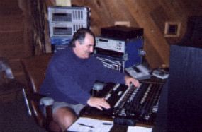 Karl Caillouet at Heights Sound Studio